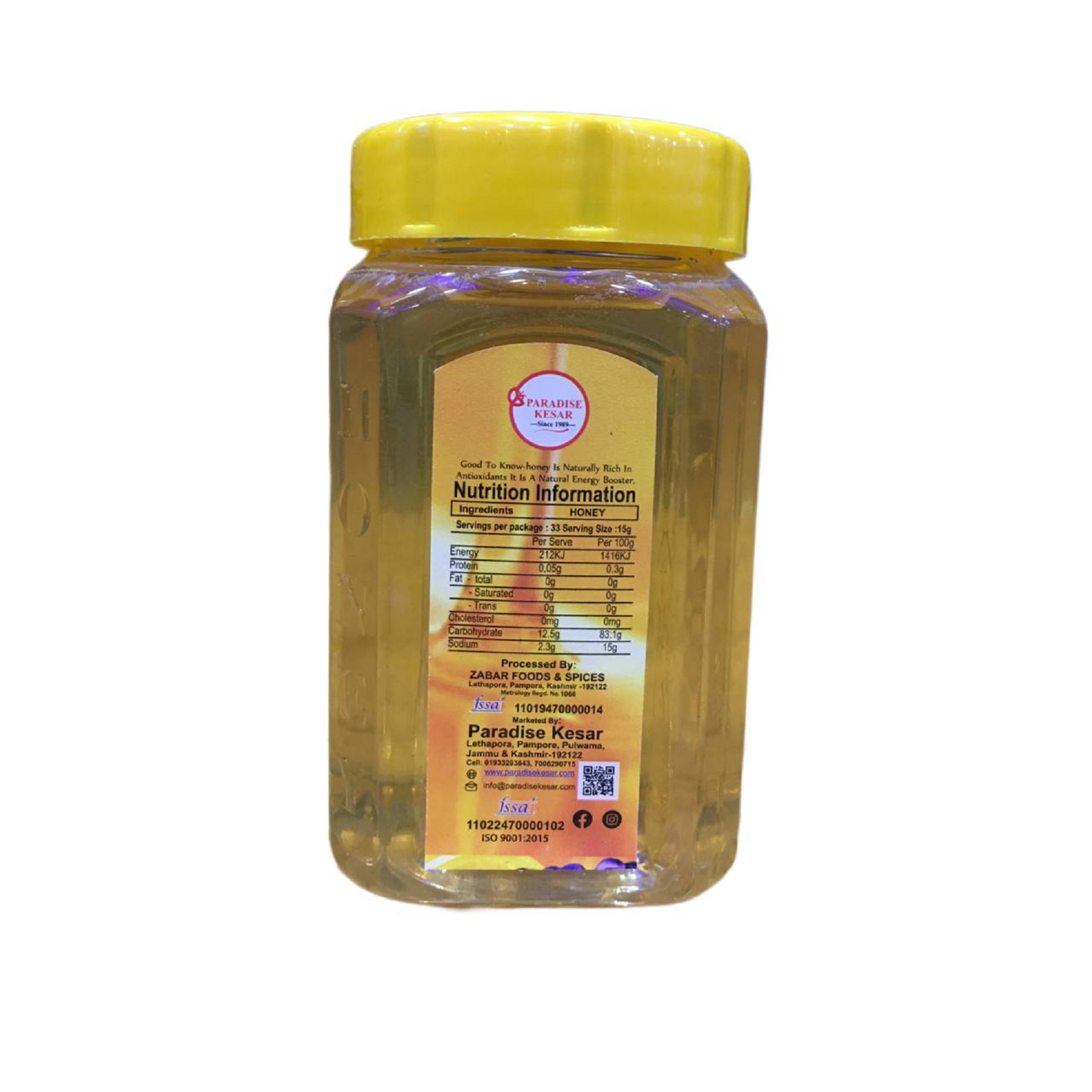 Acacia Honey (500g / 17.64 oz) – Paradise Kesar®